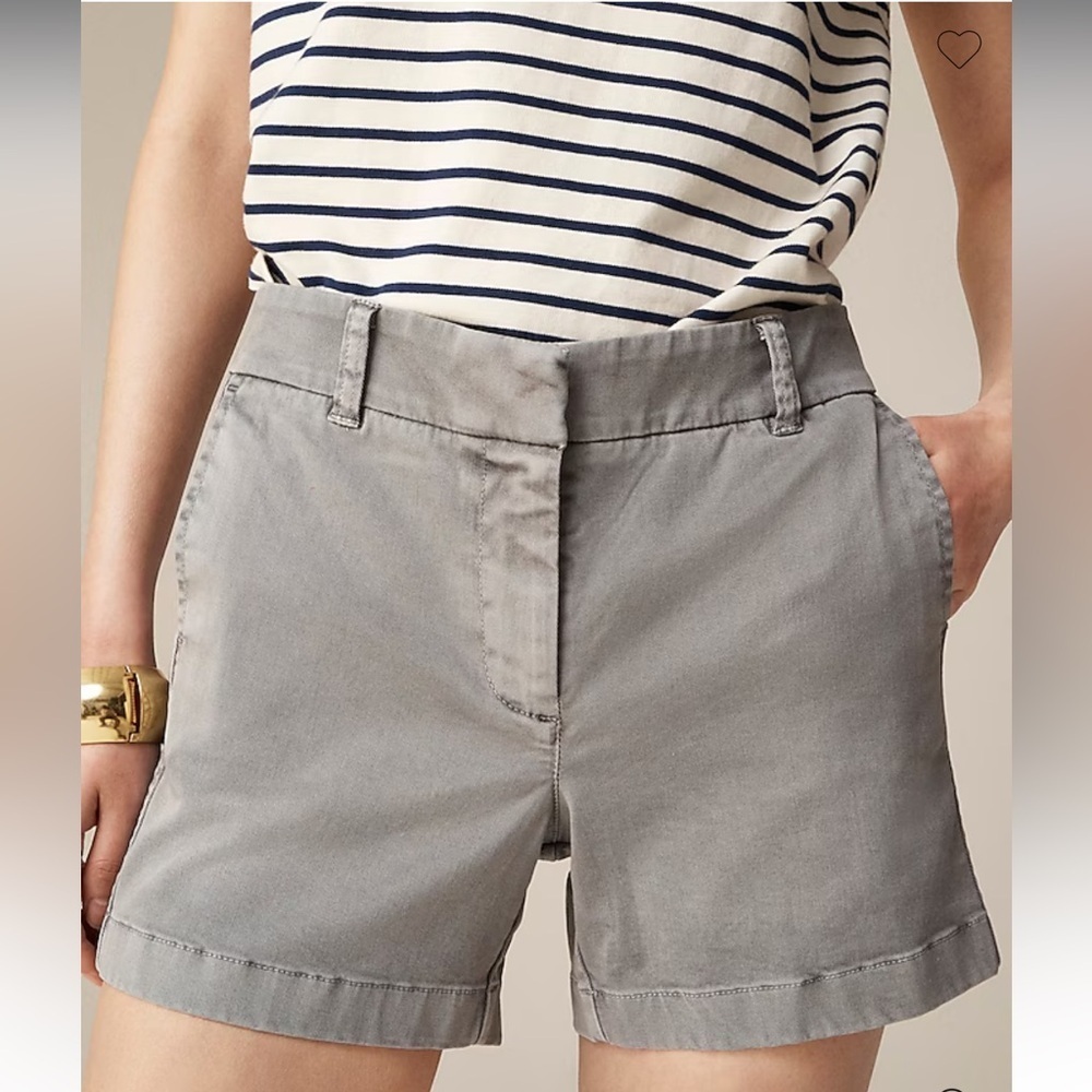 J. Crew 5’ Stretch Chino Short Size 2